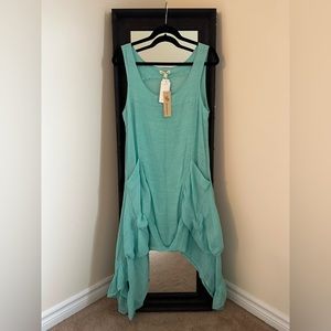 Brand new Turquoise beach dress